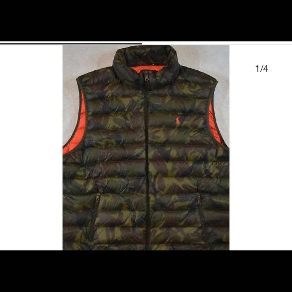 Men’s polo vest